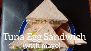Tuna Egg Sandwich (with mayo)