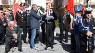 BARRAFRANCA,  4 NOVEMBRE  2015, COMMEMORAZIONE AI CADUTI