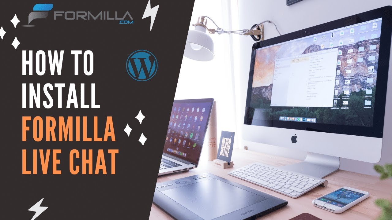 How To Install Formilla Live Chat On WordPress - YouTube