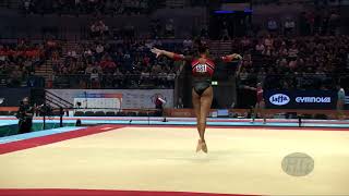 NEWMAN-ACHEE Annalise Becca (TTO) - 2022 Artistic Worlds, Liverpool (GBR) - Qualifications Floor Ex