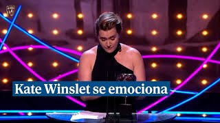 Kate Winslet se emociona por querer repartir el Bafta con su hija