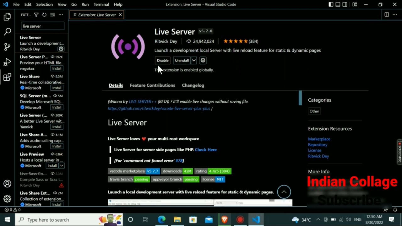 Live Server Visual Studio Code Printable Forms Free Online