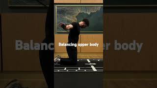 Balancing upper body #gymlover #football #gymworkout