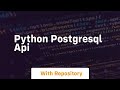 python postgresql api