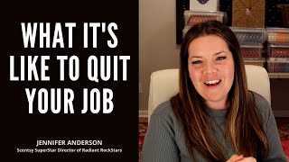 How Scentsy helped Kristen quit her job!