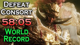 Defeat Consort Glitchless Speedrun in 58:05 (World Record)