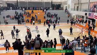 Jackson-Reed Boys Varsity Basketball vs. Coolidge