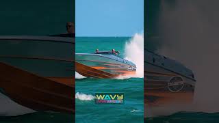 Cigarette boat CRUSHES rear passengers! | Wavy Boats | Haulover Inlet