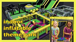 Air Mayhem Tipton - FULL TOUR - Sandwell’s first indoor inflatable theme park - Valentina ToysReview