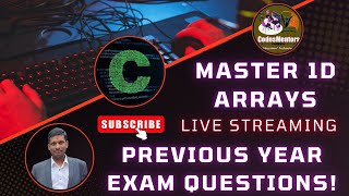 #30 Master 1D Arrays with Previous Year Exam Questions! Easy Explanation & Problem Solving. #jpsir