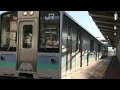 ＪＲ篠ノ井線　明科駅　Ｅ１２７系