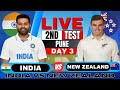 Live: India vs New Zealand 2nd Test Day 3 | IND vs NZ, Live Scores & Commentary | Live match Today