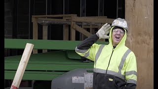 Construction Workers Drown Out Climate Activists