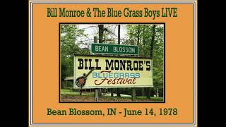 COMPLETE SET - Bill Monroe & The Blue Grass Boys LIVE at Bean Blossom 1978