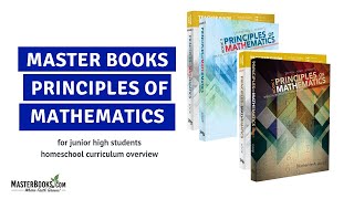 Principles of Math // Randy Pratt // Master Books Homeschool Curriculum Review