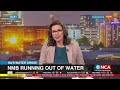 NMB running out of water