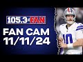 The Cowboys Fall To 3-6 After Losing To The Eagles At Home 34-6 | Fan Cam 11/11/24