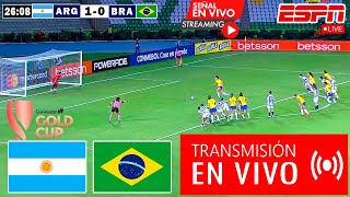 En Vivo: Argentina vs. Brasil, Ver Partido Argentina vs. Brasil Femenil Copa de Oro W 2024 hoy