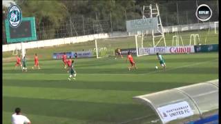 Yangon United FC 1-0 Hantharwady United FC (Goal by Cezar)