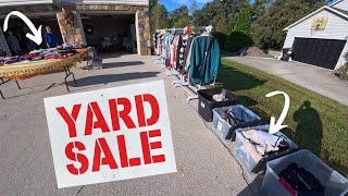 I Scored A MASSIVE HAUL at This Yard Sale!!