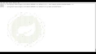 Spring Boot 2 - Startup Animated Banner
