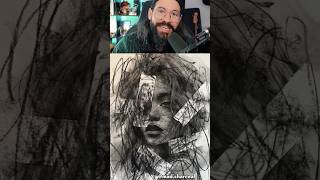 ✏️Technique de Dessin Incroyable😲Portrait visage femme fusain