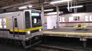 東武20400型10番台21412F 当駅止まり 南栗橋発車\u0026営団(東京メトロ)8000系8118F 急行中央林間行き 南栗橋発車