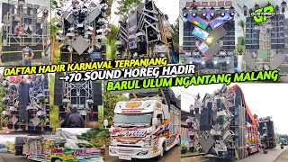 -+70 Peserta Daftar Hadir Sound Terpanjang Karnaval Barul Ulum Ngantang Malang