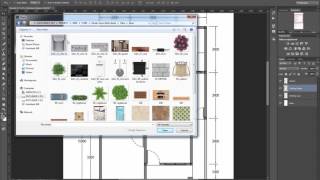 Video Tutorial Cara Membuat Denah Tampak atas atau floorplan