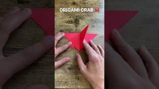 EASY CRAB ORIGAMI TUTORIAL | PAPER CRAB FOLDING INSTRUCTIONS | HOW TO MAKE PAPER ART | PAPER ANIMALS
