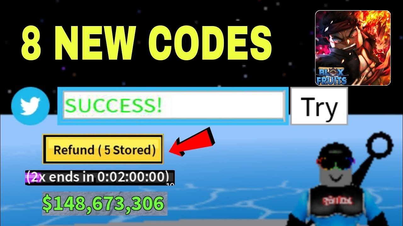 Blox Fruits Codes July 2023 New | Blox Fruits Codes Reset Stats | Blox ...