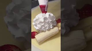 レジェンドクレープ職人 japanese street food - creamy crepe compilation ICE CREAM CREPE Compilation  #Shorts