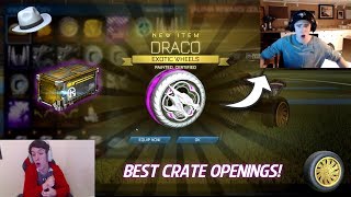 MOST INSANE CRATE OPENINGS EVER IN ROCKET LEAGUE!