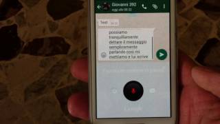 Come dettare un messaggio a Whatsapp senza usare i messaggi vocali su Android