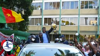 World's Strongest Fighter Francis Ngannou Returns Home to Celebrate UFC Belt with Africa