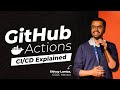 Master GitHub Actions in 50 Minutes | CI/CD Pipeline for Projects Explained | DevOps Tutorial