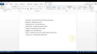 SAP HANA Architecture Overview