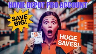 Unlock HUGE Savings! Home Depot Pro Account Benefits EXPOSED