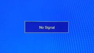 حل مشكلة No Signal عدم ظهور  صورة الرسيفر على الشاشة ( الشاشة زرقاء)