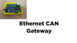 Ethernet CAN Gateway 통신 시험