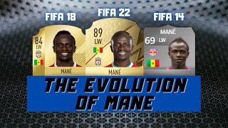 The EVOLUTION of SADIO MANÉ | FIFA 14 to FIFA 22 | FIFA 22