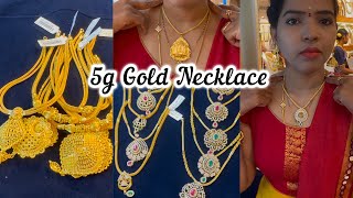 5g Gold Feather Necklace | Diamond 💎 Look Oriana Stone Necklace | Removal Big Pendant Set | Online