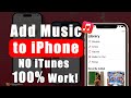 How to Transfer Music from Computer to iPhone WITHOUT iTunes (PC & Mac)