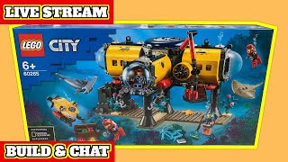 LEGO City 60265 Ocean Exploration Base LEGO Live Build \u0026 Chat