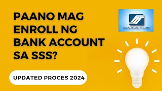 PAANO MAG ENROLL NG BANK ACCOUNT SA SSS ONLINE? | Updated Proces 2024 | Miss Marj Vlogs