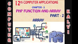 12TH CA- CHAPTER 5- PHP FUNCTION AND ARRAY- PART 2