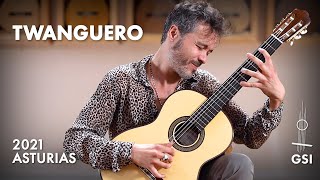 Twanguero performs his composition "Jaguar" on a 2021 Asturias "Custom"
