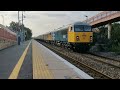 69001 and 69002 at honeybourne station 05 09 2021