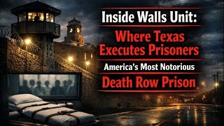 Inside Walls Unit: Where Texas Executes Prisoners | America’s Most Notorious Death Row Prison