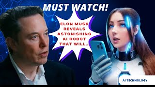 Just Happened | Elon Musk Finally Revealed The Tesla Female AI Robot That Will Change the World!